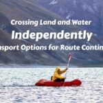 Crossing Land and Water Independently: Route Continuity