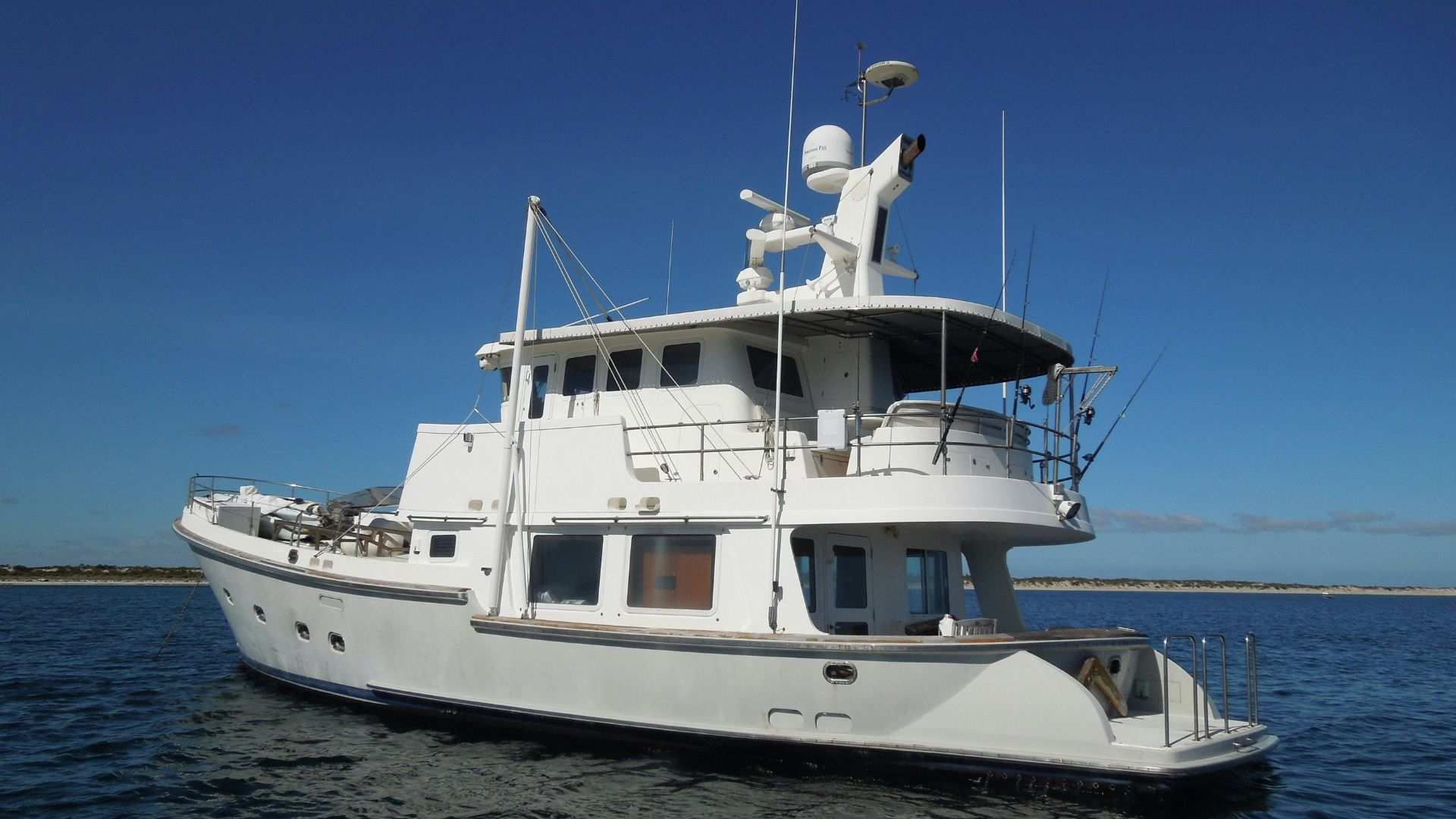 A vessel for ocean crossing