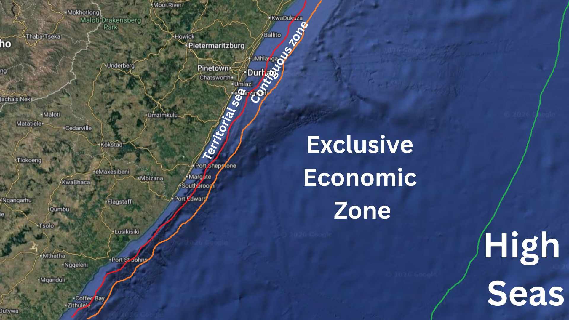 Marine zones