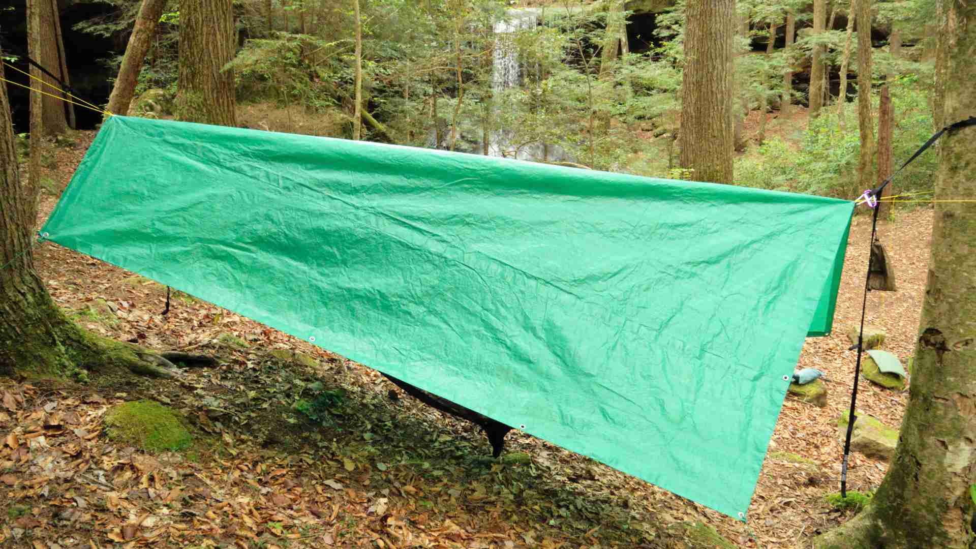 Using a tarp