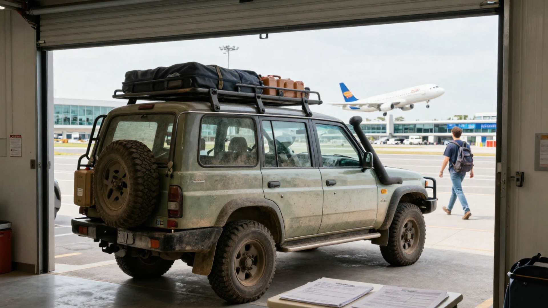 Vehicle storage can be an important part of such an expedition