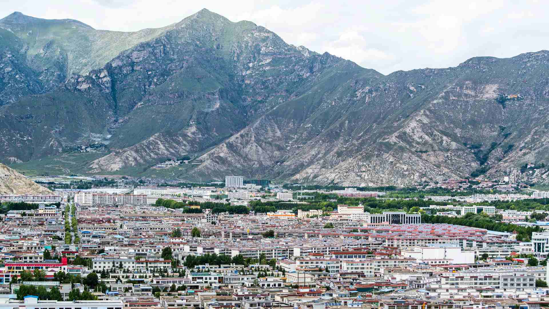 Lhasa, the capital of the Tibetan Autonomous Region